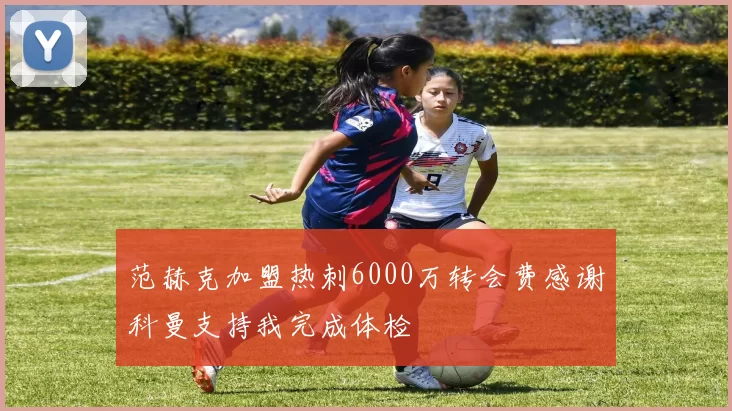 范赫克加盟热刺6000万转会费感谢科曼支持我完成体检